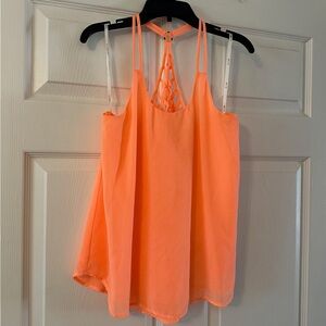 Mine Vibrant Orange Camisole Top